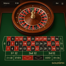 GoldSpin - Roulette Table Game - Online Casino Nederland